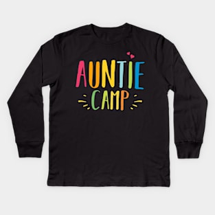 Auntie Camp Kids Long Sleeve T-Shirt